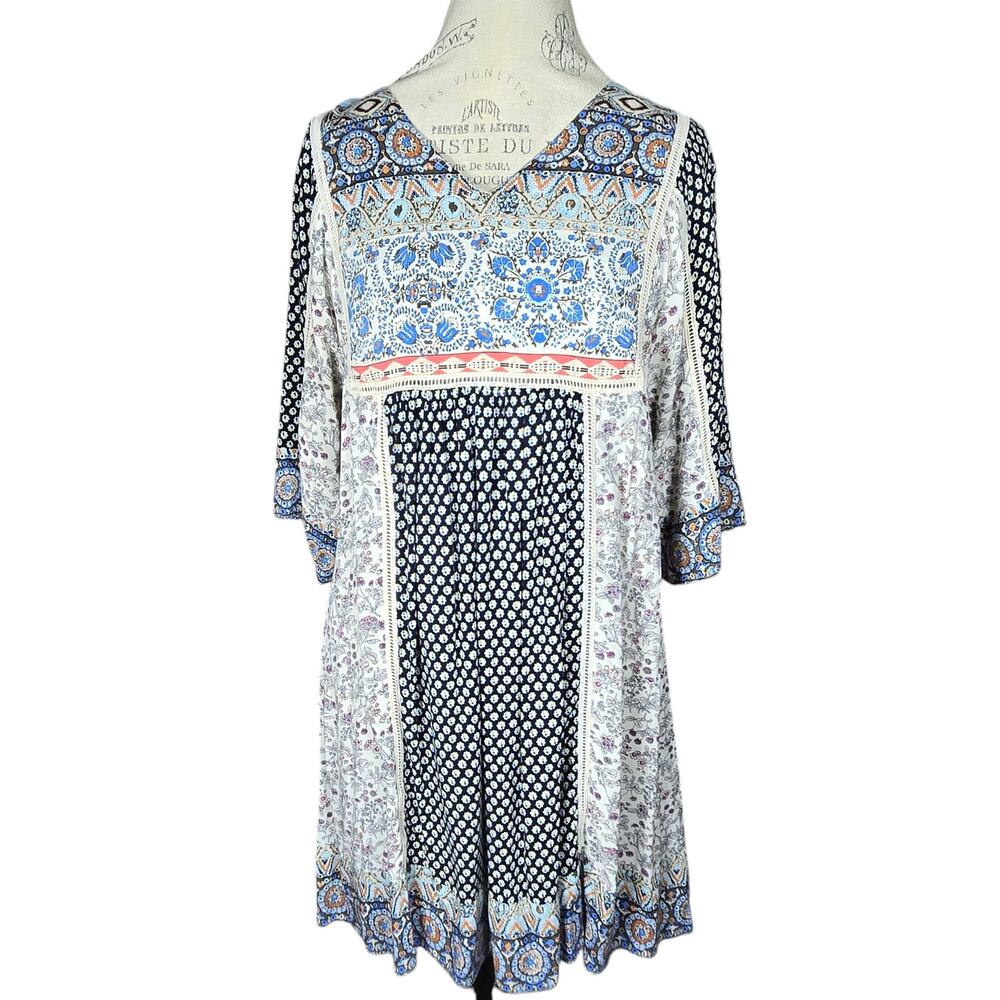 Sundance Dress Womens Small Everyday Dream Floral Patch‎ Boho CottageCore Hippie